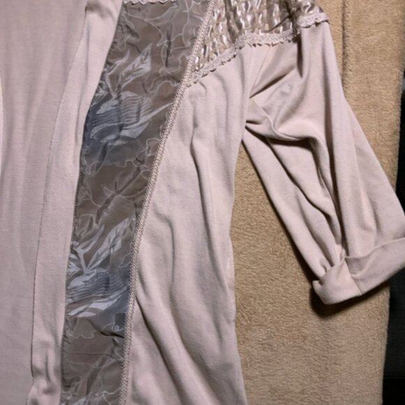 Vintage Bonnie and Bill By‎ Holly Women's Sz Med Tan Cardigan (G) - Picture 3 of 8